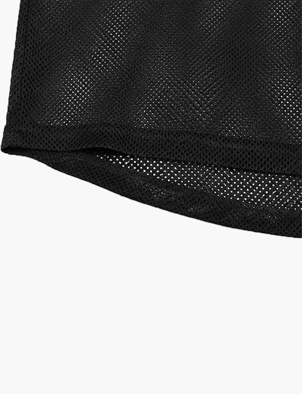 Personalized athletic mesh T-shirts that keep you cool, dry, and focused from warm-up to final rep