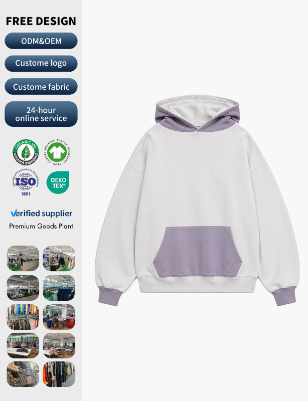 Custom split-color hoodies &ndash; pick your palette, add your graphics, own the look.