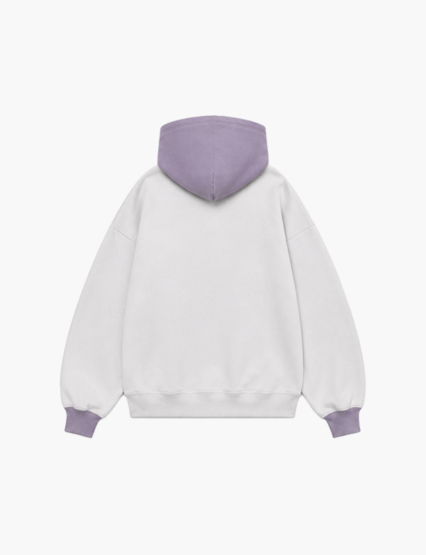 Custom split-color hoodies &ndash; pick your palette, add your graphics, own the look.