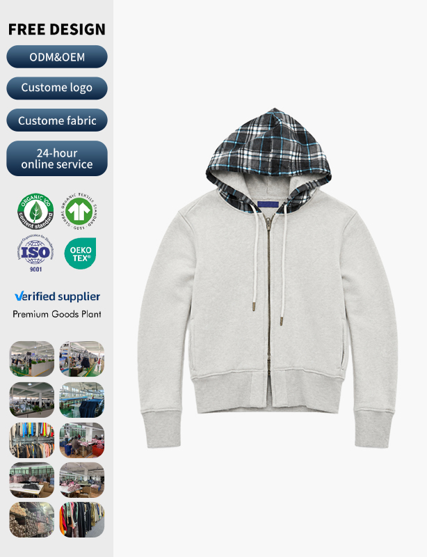 Custom zip hoodies with contrast hoods, bold color combos, and your personal touch.