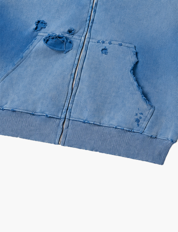 Design Your Own Custom Patch-Embroidered Zip-Up Hoodie &ndash; Premium Quality, Made Just for You.