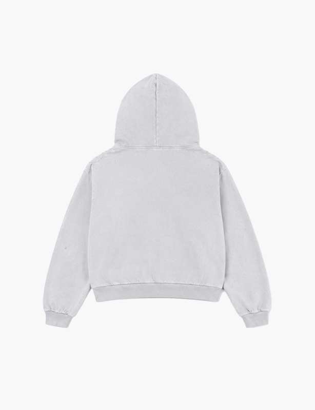 Custom Distressed Washed-Effect Hoodie &ndash; Vintage Vibes, Broken-In Comfort, Made Exclusively for You.