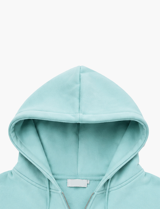 Double-Zip Hoodie for Men &ndash; Two-Way Zipper Hooded Sweatshirt with Kangaroo Pocket