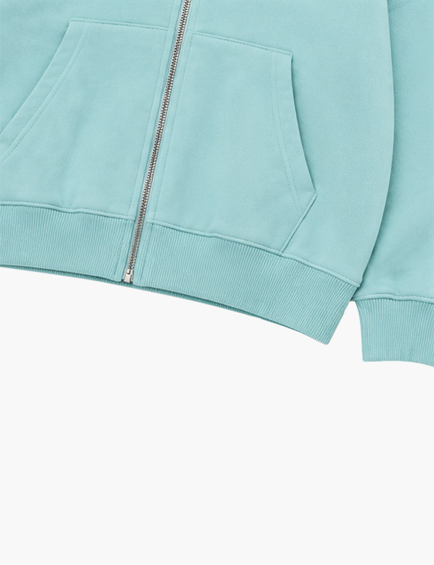 Double-Zip Hoodie for Men &ndash; Two-Way Zipper Hooded Sweatshirt with Kangaroo Pocket