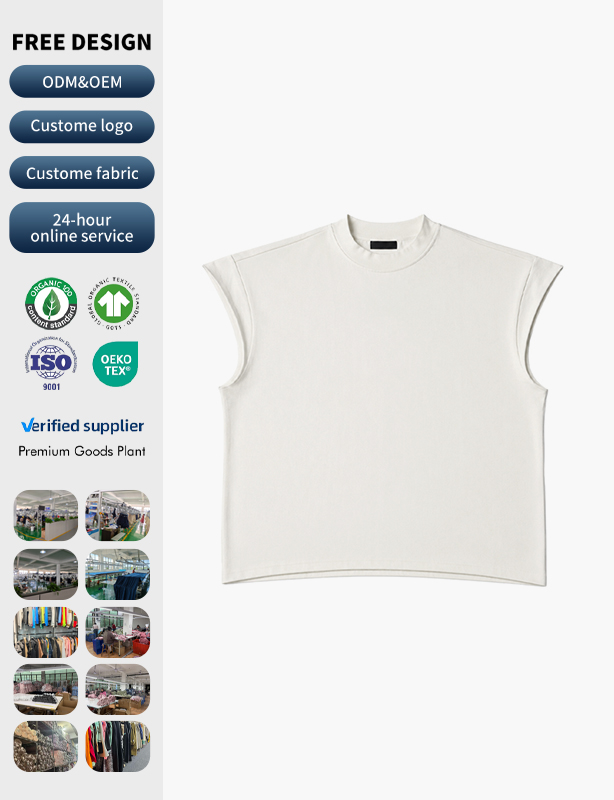 Classic Sleeveless Tank Top with Soft Cotton Fabric and Ribbed Trim for Everyday Casual Wear