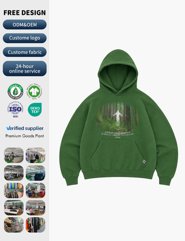 Screen Printed Pullover Hoodie with Premium Cotton Fabric and Durable Ink for Long Lasting Graphics