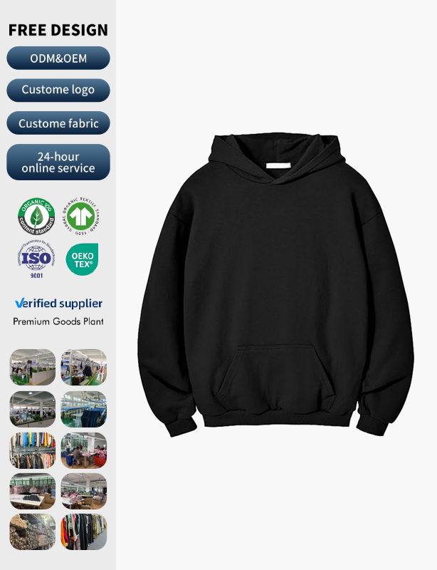 Customizable Screen Printing Blank Hoodie with Durable Construction and Classic Fit for Everyday Use