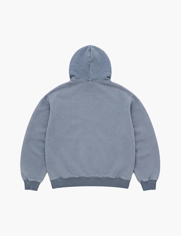 Premium relaxed-fit graphic hoodie featuring a front pouch pocket, ribbed cuffs, and a soft fleece-lined hood for urban style.