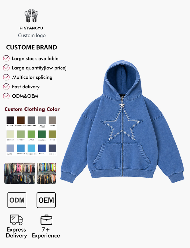 Custom Zip-Up Hoodie | Personalized Embroidered Zip Hoodie for Men & Women | Made-to-Order Streetwear with Your Design, Logo, or Text